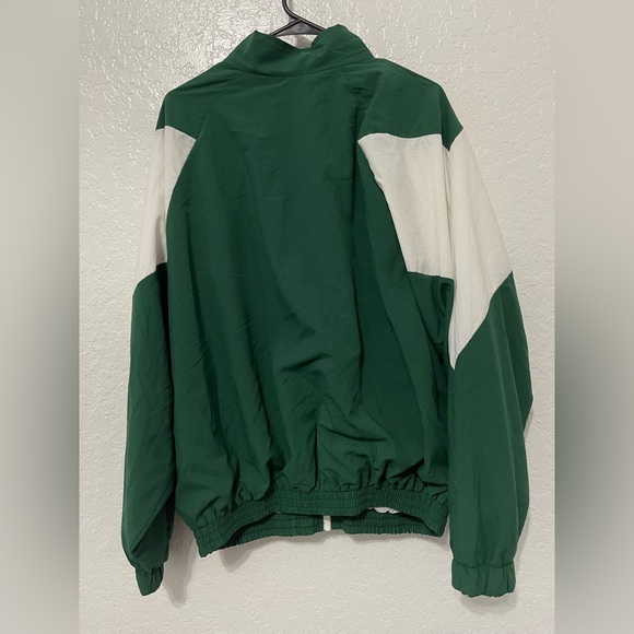 Mens Vintage Customized Sportswear USA Made Zipper Jacket Embroidered XL - Picture 10 of 10